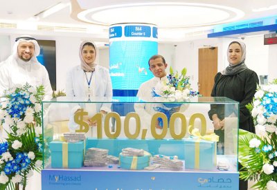 عميل مخلص للبنك الأهلي المتحد يفوز بـ 100 ألف دولار