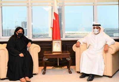 معالي وزير المالية والاقتصاد الوطني يستقبل الأمين العام لمجلس التعليم العالي