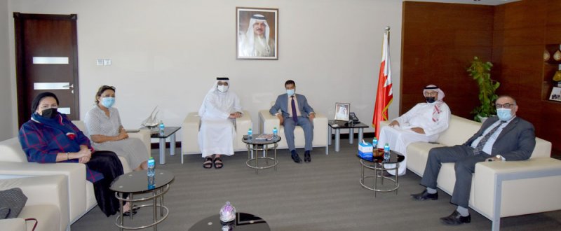 "الوطنية لحقوق الإنسان" و"البحرين لتنمية المؤسسات الصغيرة والمتوسطة" يبحثان تعزيز التعاون المشترك