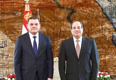 السيسي: عودة الاستقرار إلى ليبيا أولوية مصر