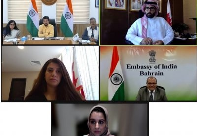 وزير الشباب والرياضة يبحث التعاون الشبابي مع نظيره الهندي