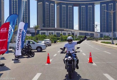 مهندس مصري في غينيس بعد إنجاز تاريخي بدراجة كهربائية