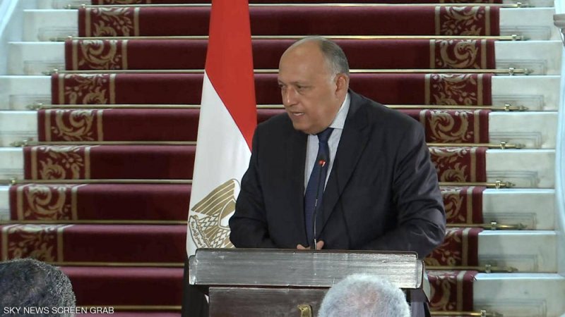 اتصال هاتفي بين وزيري خارجية مصر وإسرائيل