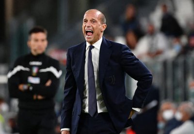 أليغري بغضب: يوفنتوس محظوظ بالتعادل مع ميلان