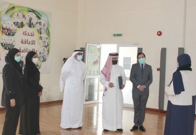 "الوطنية لحقوق الإنسان" تتزور دار بنك البحرين الوطني لتأهيل الأطفال المعوقين