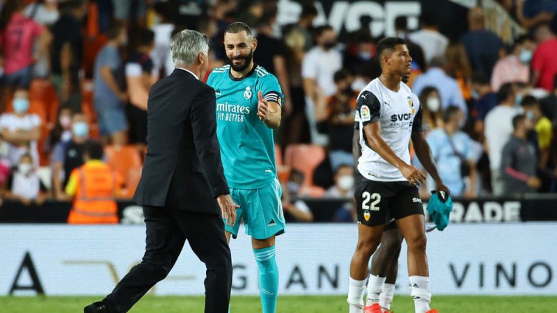 أنشيلوتي يشيد بروح ريال مدريد القتالية