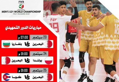 صدور جدول بطولة العالم للشباب للكرة الطائرة
