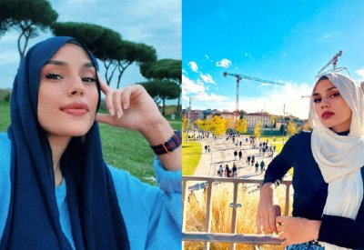 بالصور: مصرية عمرها 20 وابنة إمام مسجد يتوقعون فوزها ببلدية روما