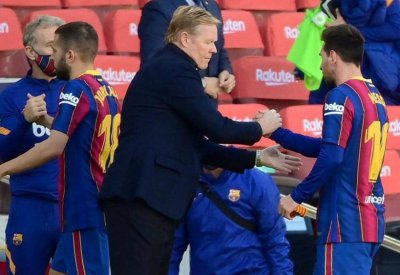 كومان: ميسي كان "طاغية" في برشلونة