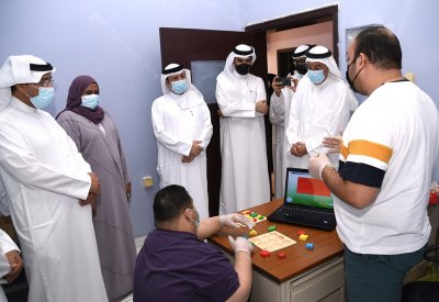 نائب محافظ المحرق يشيد بدار يوكو وما تقدمه الدار من خدمات جليلة لكبار السن وذوي الاحتياجات الخاصة 