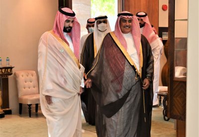 مستشار جلالة الملك للشؤون الدبلوماسية ينقل تهاني ملك البلاد المفدى إلى خادم الحرمين ‏الشريفين وسمو ولي عهده