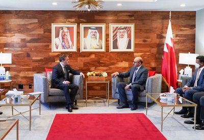 سعادة وزير الخارجية يجتمع مع وزير خارجية جمهورية صربيا