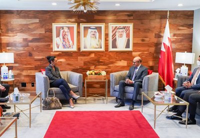 وزير الخارجية يستقبل وفدًا من تحالف المنظمات اليهودية الأمريكية الدولية