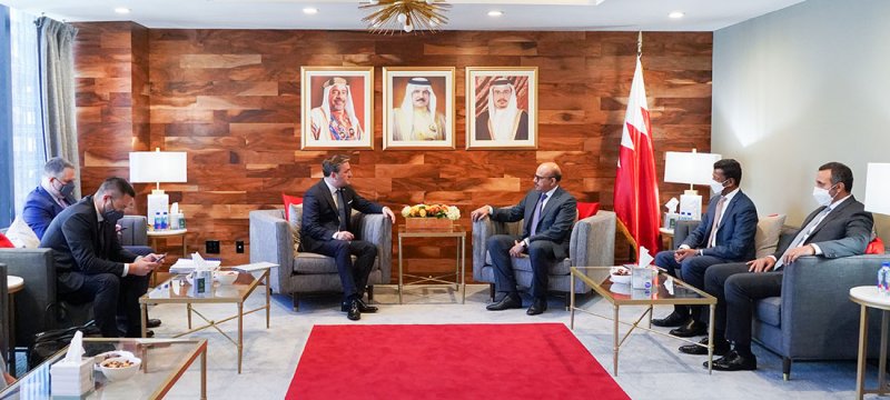 سعادة وزير الخارجية يجتمع مع وزير خارجية جمهورية صربيا