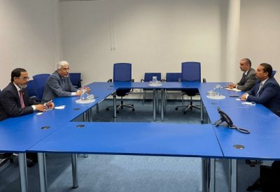 المبعوث الخاص لشؤون المناخ يجتمع في فيينا مع الرئيس التنفيذي لهيئة الرقابة النووية والاشعاعية السعودي