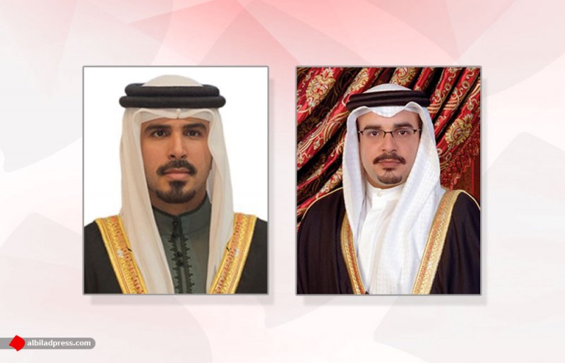 سمو ولي العهد رئيس مجلس الوزراء يتلقى برقية تهنئة من سمو الشيخ محمد بن سلمان آل خليفة