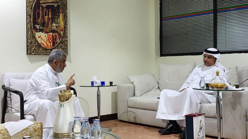 احمد الحمدان يهنئ الوطن عبر اقرأ