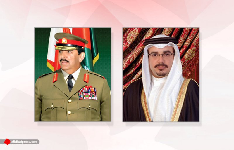 سمو ولي العهد نائب القائد الأعلى رئيس مجلس الوزراء يتلقى برقية تهنئة من القائد العام لقوة دفاع البحرين
