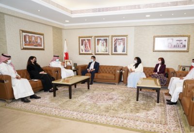 وزير العدل يبحث مع رئيس المؤسسة الوطنية لحقوق الإنسان الموضوعات المشتركة في مجال حقوق الإنسان