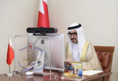 سمو محافظ الجنوبية يلتقي بعدد من أهالي المحافظة خلال المجلس الافتراضي