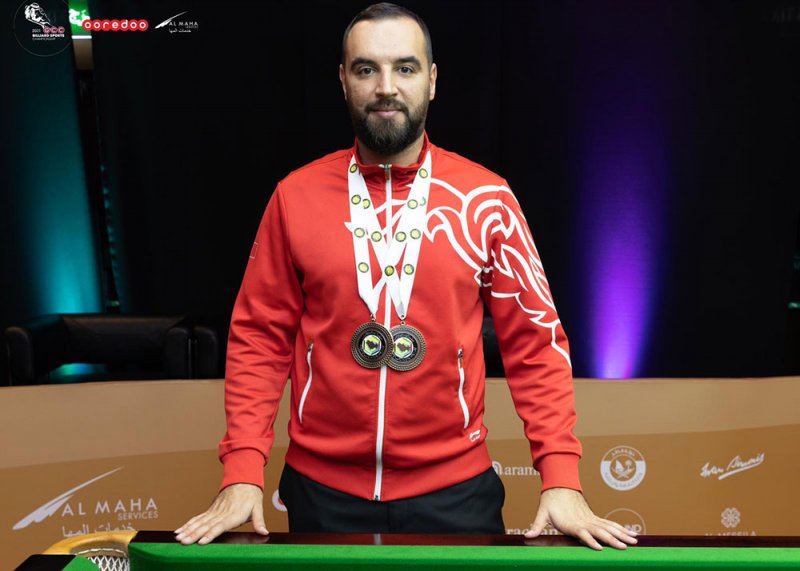 منتخب البليارد والسنوكر يحقق أربع برونزيات