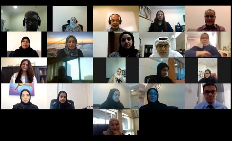 جودة التعليم تعقد ورشة عمل حول عملية تقييم جودة ممارسات التعليم والتدريب خلال الظروف الاستثنائية في البحرين