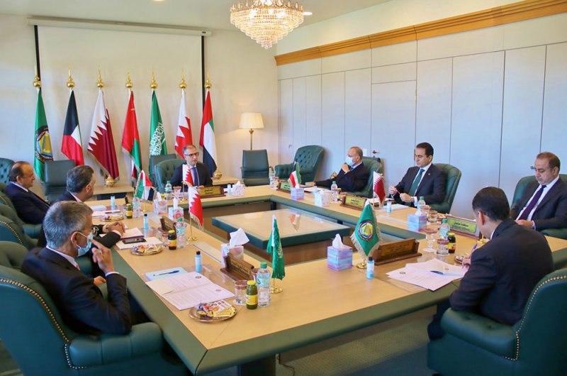 البعثة الدائمة لمملكة البحرين بجنيف تترأس اجتماع مجلس سفراء التعاون لدول الخليج العربية لدراسة مشاريع قرارات الدورة (48) لمجلس حقوق الإنسان