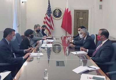 وزير الصناعة والتجارة والسياحة يلتقي الممثل التجاري للولايات المتحدة الامريكية