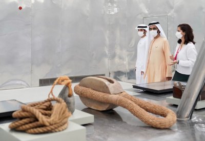 بالصور: الشيخ محمد بن راشد يزور جناح البحرين في إكسبو 2020 دبي