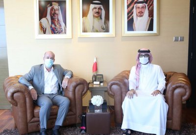 المؤيد يبحث مع القائم بأعمال سفارة دولة إسرائيل التعاون الشبابي