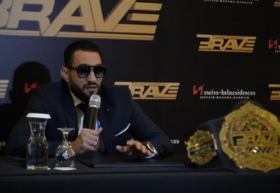 بطل BRAVE CF أحمد أمير: الحزام في البحرين وسيبقى هنا إلى الأبد
