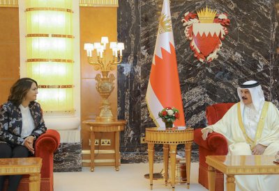 جلالة الملك المفدى يستقبل وزيرة الخارجية والتعاون الدولي في ليبيا