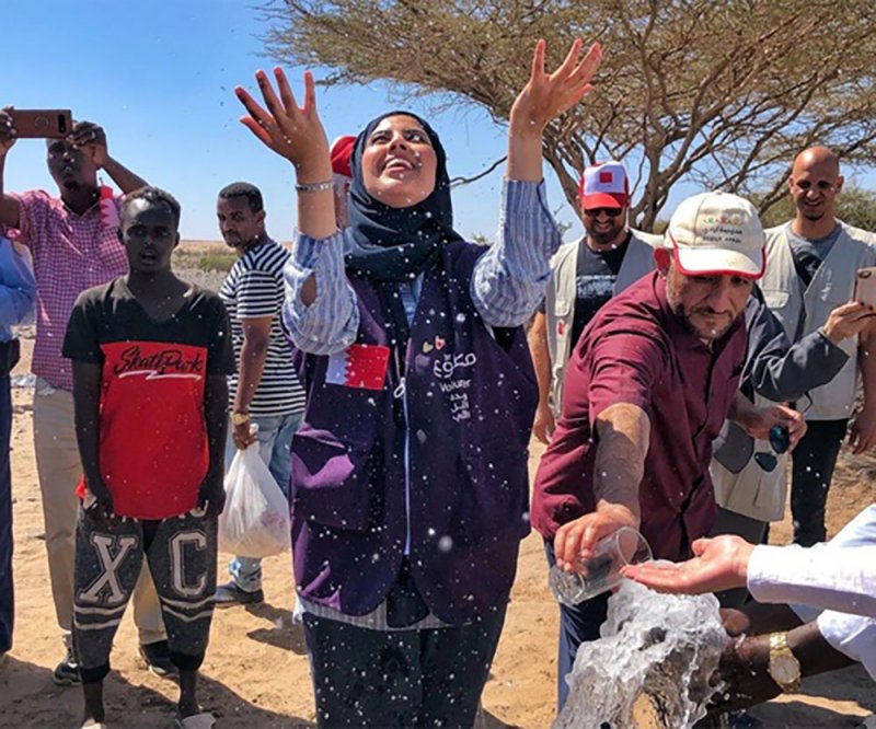 نور القاسمي: التطوع منحني فرصة رؤية حياة الآخرين وما يواجهونه ليعيشوا يومًا آخر