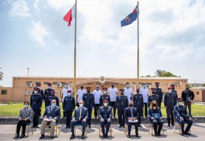 إدارة التدريب تقيم حفل تخريج دورة "التعرف على التوثيق الاحتيالي والتحليل السلوكي"