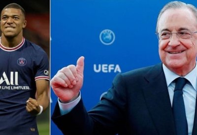 بيريز يعلن موعد حسم صفقة مبابي.. وباريس يفتح النار