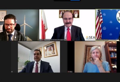 ميرزا: البحرين بيئة اقتصادية جاذبة لرؤوس الأموال والاستثمارات بالطاقة الشمسية وطاقة الرياح وتحويل النفايات لطاقة