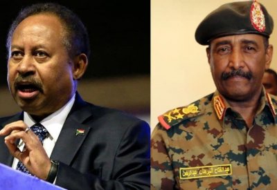 لتهدئة شرق السودان.. لقاء يجمع حمدوك والبرهان بلا وزراء
