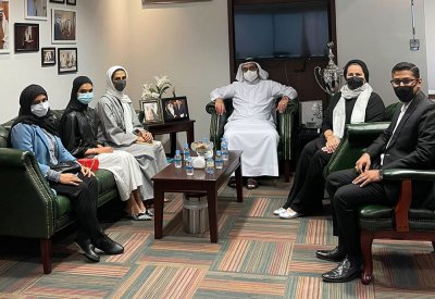 السلوم يستقبل مجموعة من الفائزين بمسابقة تمكين "مشروعي"