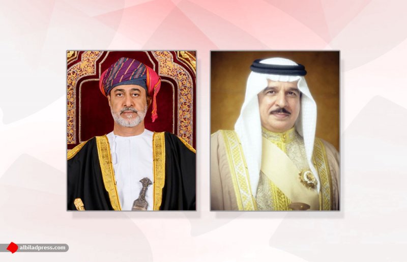 جلالة الملك المفدى يجري اتصالاً هاتفيًا مع سلطان عمان