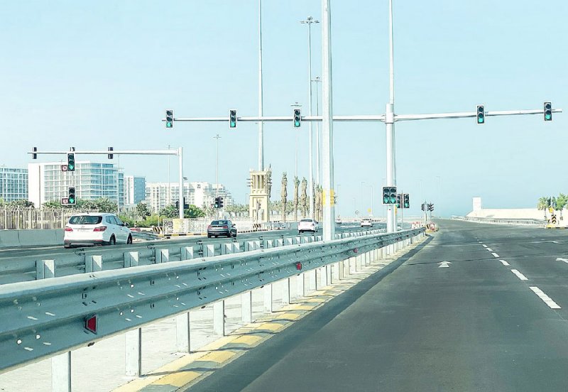 ديار المحرق: إنجاز مشروع تطوير تقاطع المدخل الرئيس