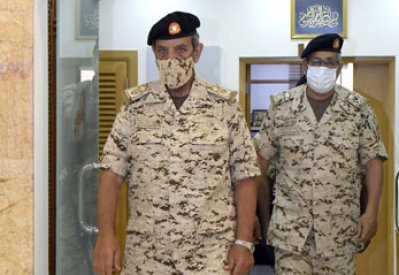 القائد العام يتفقد إحدى وحدات قوة دفاع البحرين‎‎