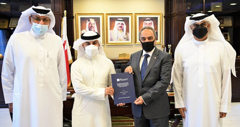 وزير الأشغال يستقبل المهندس يوسف الحسنويؤكد على تطوير الموارد البشرية