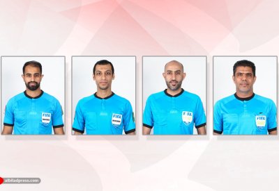 طاقم تحكيم بحريني لمباراة كمبوديا وغوام في ملحق تصفيات كأس آسيا 2023