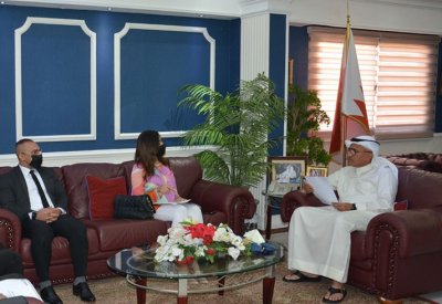 المحافظة الشمالية ومكتب NJ للاستشارات الهندسية يبحثان التعاون