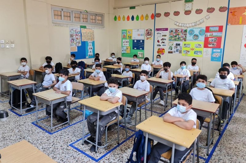 88% من طلبة ابتدائية جابر بن حيان يحضرون فعليًا بنجاح لافت