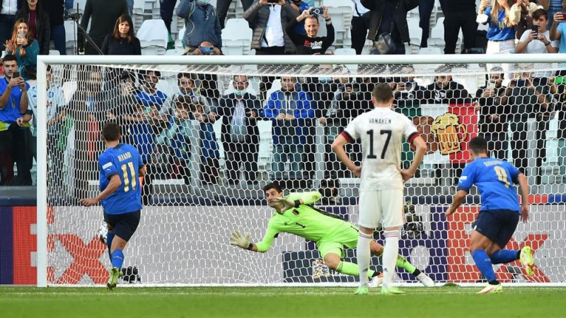 إيطاليا تتجاوز بلجيكا وتحقق المركز الثالث في دوري الأمم