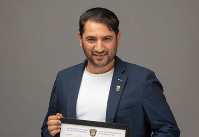 الفوتوغرافي عيسى ابراهيم ينال لقب التميز البلاتيني “EFIAP/p”