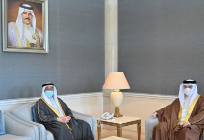 سمو الشيخ محمد بن مبارك يستقبل سفير مملكة البحرين لدى جمهورية السودان