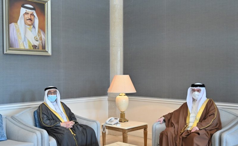 سمو الشيخ محمد بن مبارك يستقبل سفير مملكة البحرين لدى جمهورية السودان
