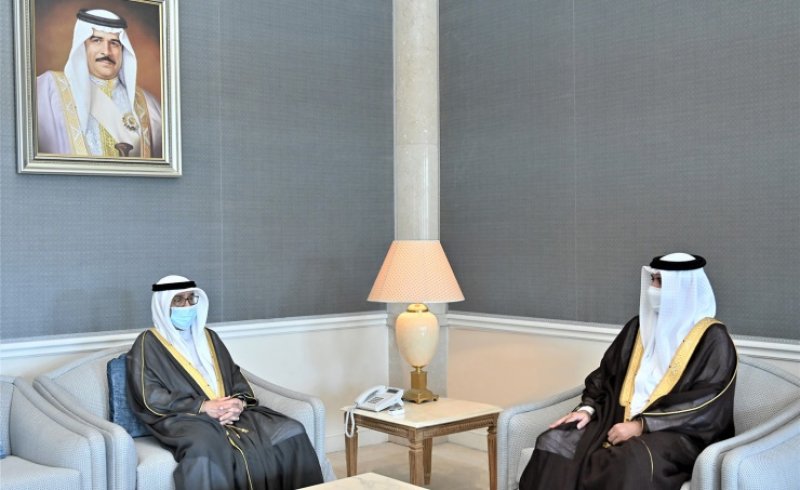 سمو الشيخ محمد بن مبارك آل خليفة يستقبل سفير مملكة البحرين لدى بلجيكا